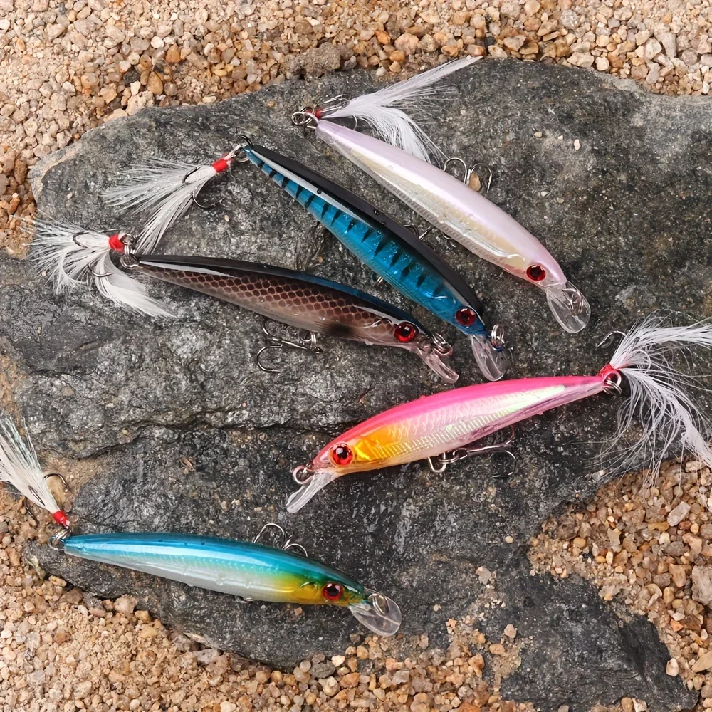 Laser 3D Eyes Bionic Minnow Fi - огляд і ціна Fishing Hook Box