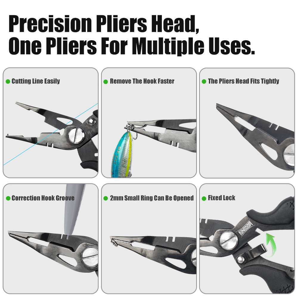 Kingdom Fishing Pliers Multifu - огляд і ціна Fishing Hook Sharpener