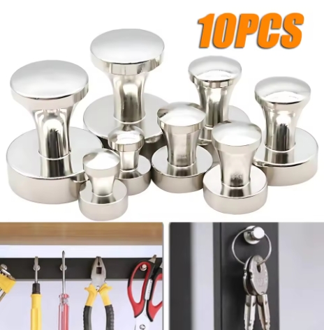 10PCS Magnet Super Strong Fish - огляд і ціна Fishing Hook Stainless Steel
