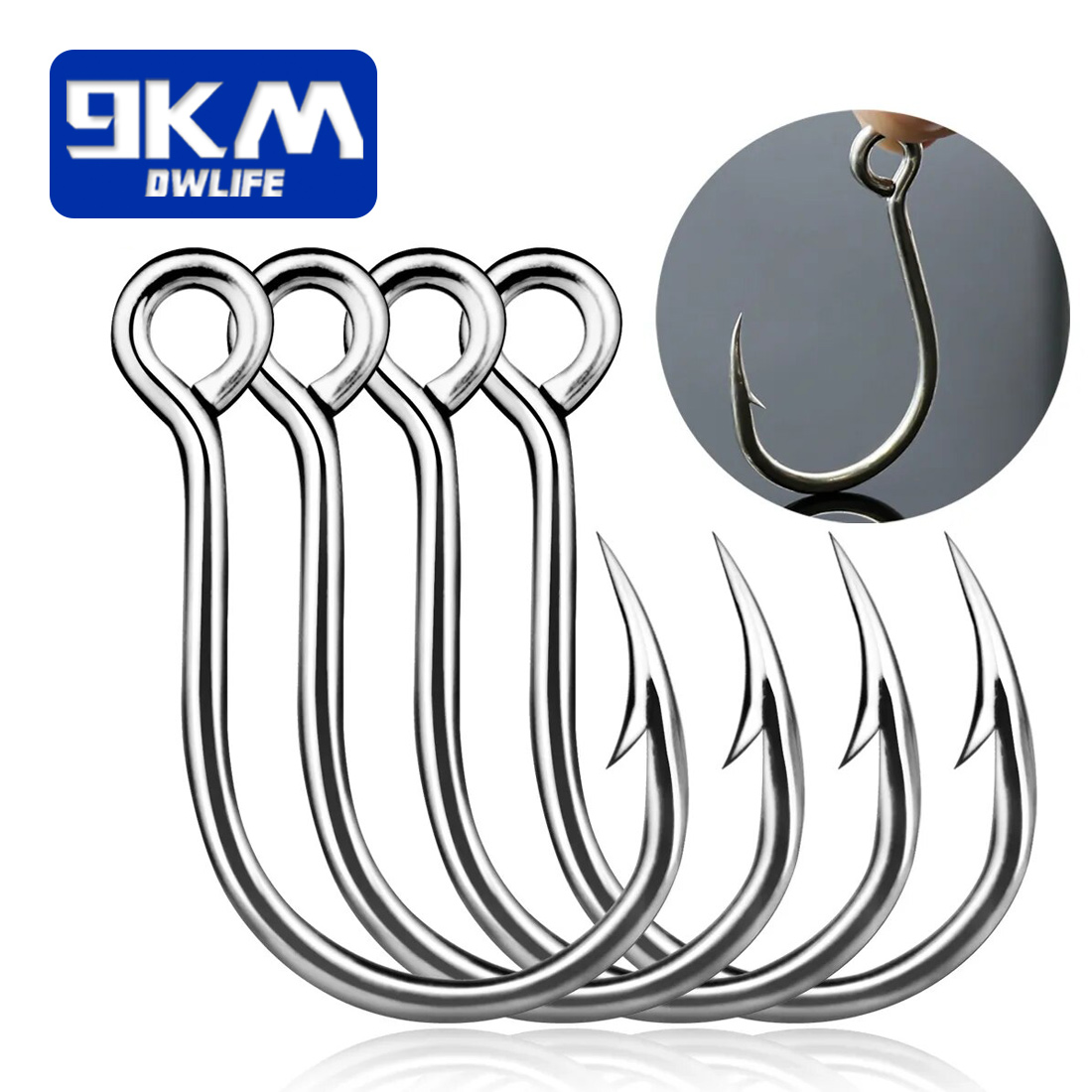 9KM Fishing Hooks 25Pcs Jig Ho - огляд і ціна Fishing Hook Assortment