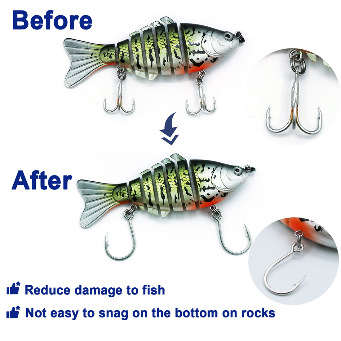 9KM Fishing Hooks 25Pcs Jig Ho - огляд і ціна Fishing Hook Assortment