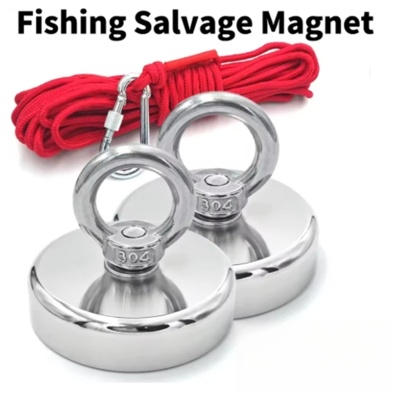 D16~D42mm Super Strong Neodymi - огляд і ціна Fishing Hook Stainless Steel